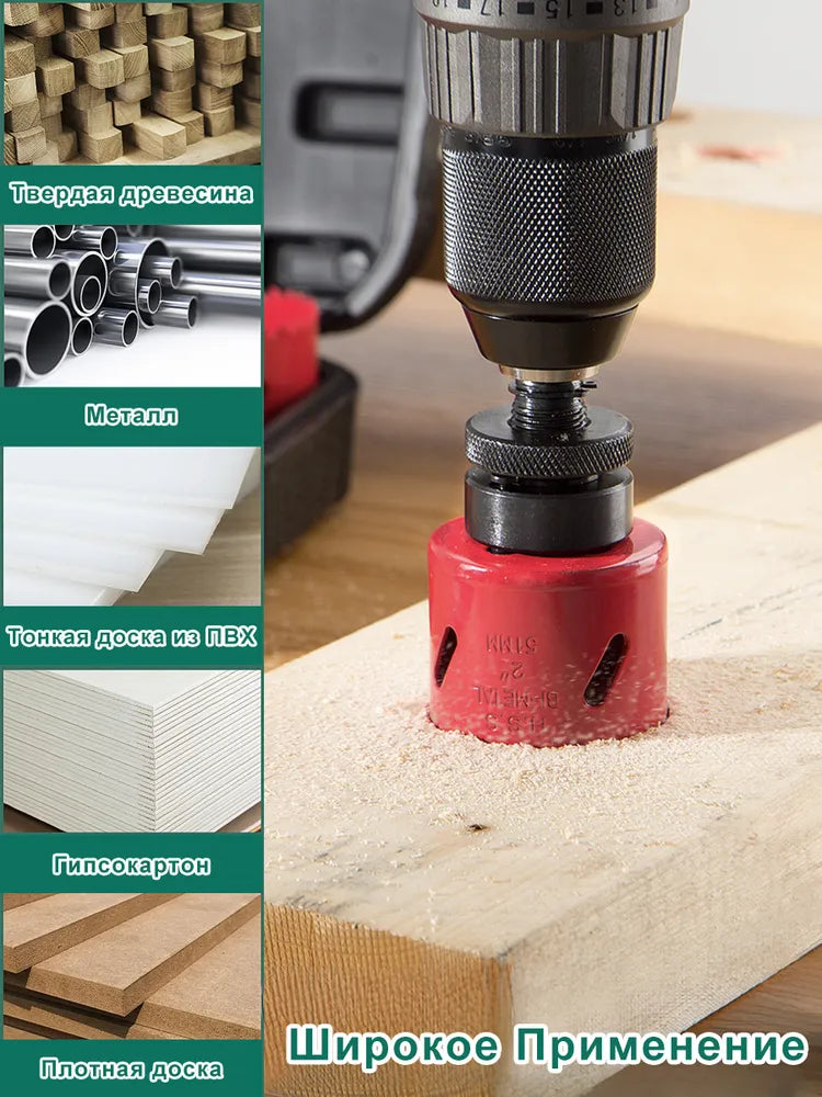 HYCHIKA Биметаллические кольцевые пилы